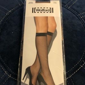 NWT Wolford twenties knee high stockings